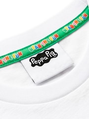 Character Pink Peppa Pig Short Sleeve Pyjamas Peppa, George And Evie - Image 6 of 11