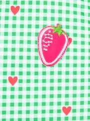Harry Bear Green Gingham Hearts One Piece Swimsuit - Image 6 of 8