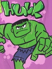 Character Purple Marvel Hulk Swim Shorts - Image 4 of 10