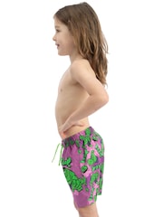 Character Purple Marvel Hulk Swim Shorts - Image 6 of 10