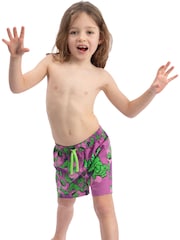 Character Purple Marvel Hulk Swim Shorts - Image 8 of 10