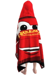 Character Red Disney Cars Swim & Beach Wrap Towel Poncho - Image 8 of 11