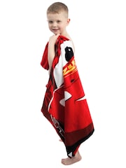 Character Red Disney Cars Swim & Beach Wrap Towel Poncho - Image 9 of 11