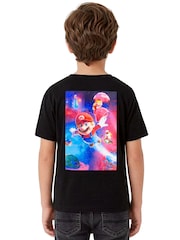 Character Black Super Mario Galaxy T-Shirt - Image 10 of 10