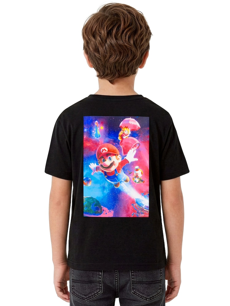 Character Black Super Mario Galaxy T-Shirt - Image 10 of 10
