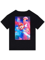 Character Black Super Mario Galaxy T-Shirt - Image 4 of 10