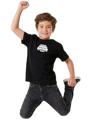 Character Black Super Mario Galaxy T-Shirt - Image 7 of 10