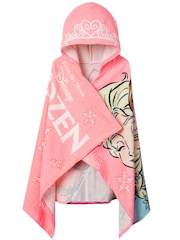 Character Pink Disney Frozen Elsa And Anna Swim & Beach Wrap Towel Poncho - Image 2 of 11
