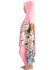 Character Pink Disney Frozen Elsa And Anna Swim & Beach Wrap Towel Poncho - Image 8 of 11