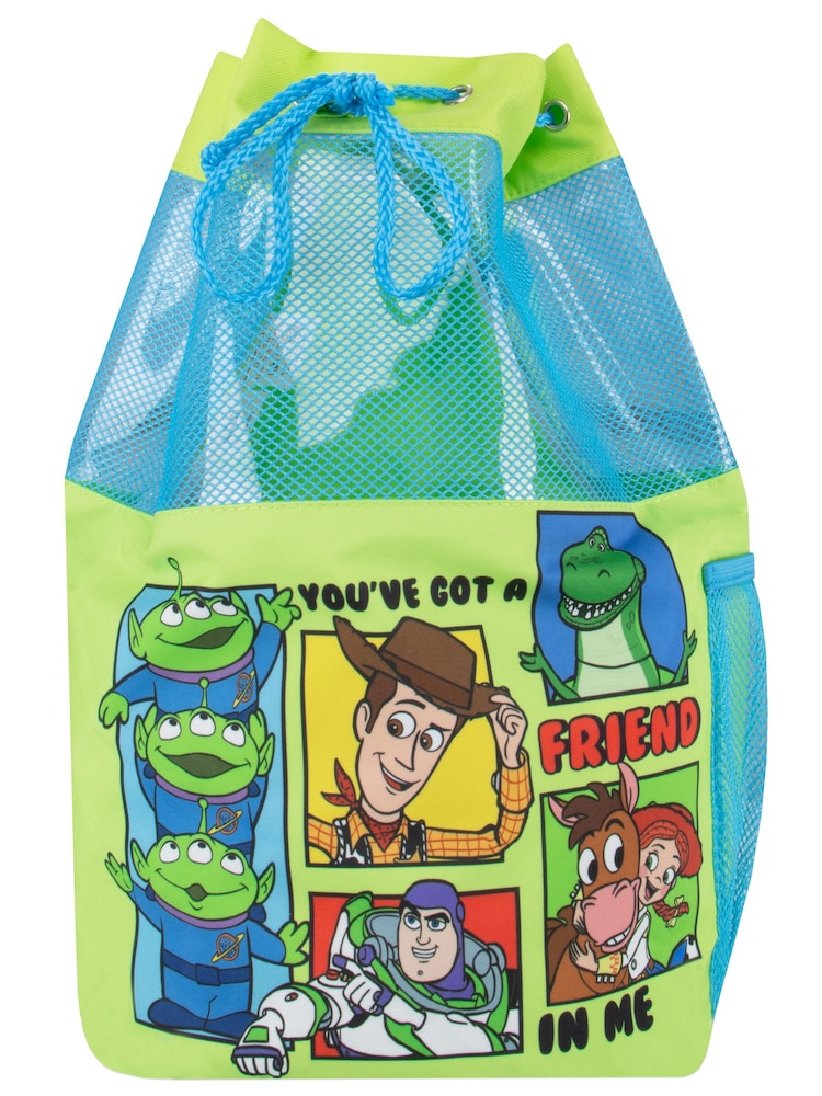 Character Green Disney Toy Story Swim Bag Buzz Lightyear And Woody - Image 1 of 8