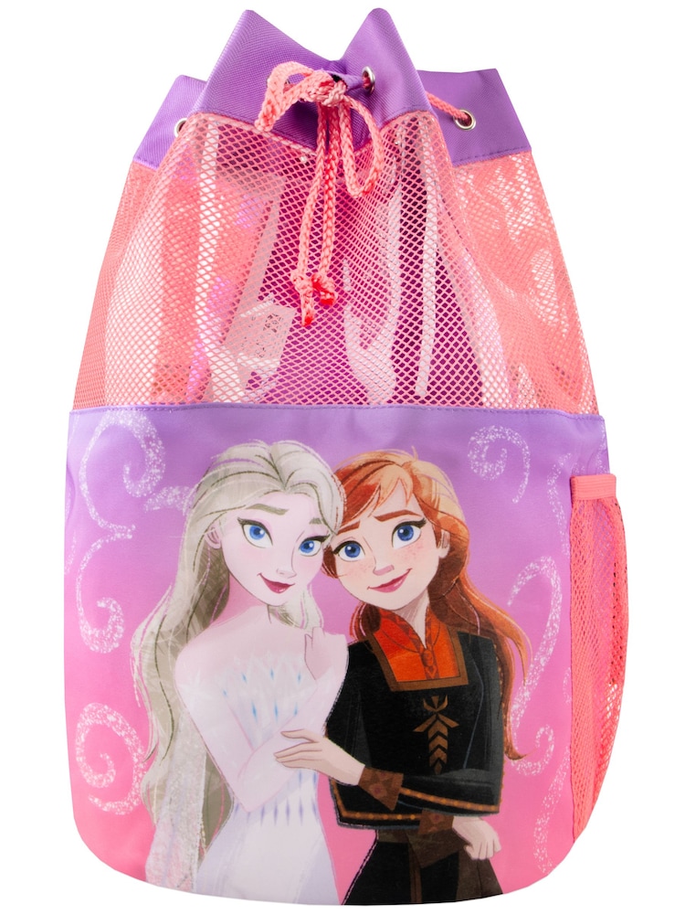 Character Pink Disney Frozen Swimbag Anna And Elsa - Image 1 of 11 Character Pink Disney Frozen Swimbag Anna And Elsa - Image 1 of 11