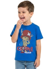 Character Blue One Piece Chopper T-Shirt - Image 5 of 9