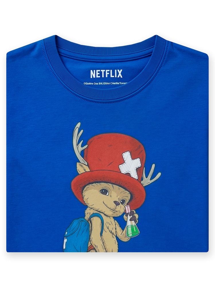 Character Blue One Piece Chopper T-Shirt - Image 9 of 9