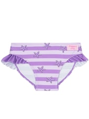 Character Purple Peppa Pig Two Piece Swimsuit Rash Vest - Image 4 of 7