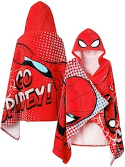 Character Red Marvel Spider-Man Swim & Beach Wrap Towel Poncho - Image 1 of 12