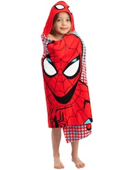 Character Red Marvel Spider-Man Swim & Beach Wrap Towel Poncho - Image 10 of 12