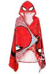 Character Red Marvel Spider-Man Swim & Beach Wrap Towel Poncho - Image 2 of 12