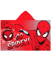 Character Red Marvel Spider-Man Swim & Beach Wrap Towel Poncho - Image 4 of 12