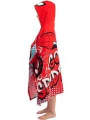 Character Red Marvel Spider-Man Swim & Beach Wrap Towel Poncho - Image 9 of 12
