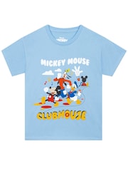 Character Blue Disney Mickey Mouse T-Shirt - Image 1 of 8