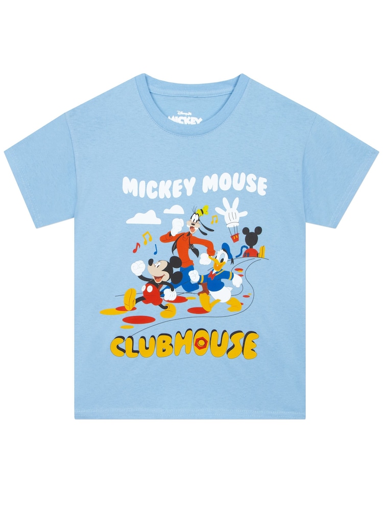 Character Blue Disney Mickey Mouse T-Shirt - Image 1 of 8