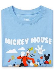 Character Blue Disney Mickey Mouse T-Shirt - Image 5 of 8
