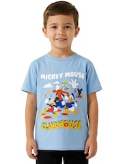Character Blue Disney Mickey Mouse T-Shirt - Image 6 of 8
