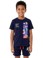 Character Blue Super Mario Galaxy T-Shirt And Shorts Set - Image 9 of 12