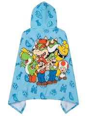 Character Blue Super Mario Swim & Beach Wrap Towel Poncho - Image 2 of 11