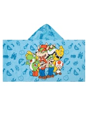 Character Blue Super Mario Swim & Beach Wrap Towel Poncho - Image 4 of 11