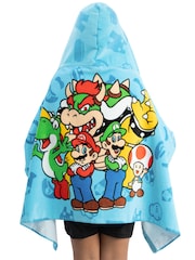 Character Blue Super Mario Swim & Beach Wrap Towel Poncho - Image 7 of 11