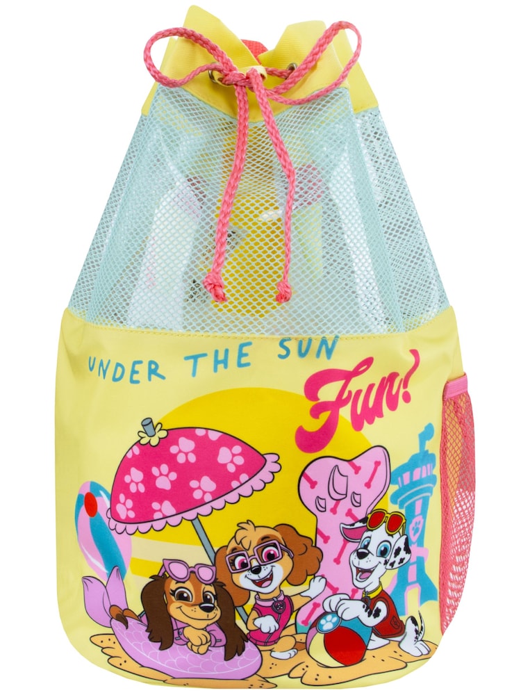 Character Yellow PAW Patrol Marshall, Liberty And Skye Swim Bag - Image 1 of 10 Character Yellow PAW Patrol Marshall, Liberty And Skye Swim Bag - Image 1 of 10