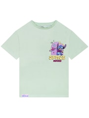 Character Green Disney Lilo And Stitch T-Shirt Space Rocks - Image 2 of 9