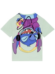 Character Green Disney Lilo And Stitch T-Shirt Space Rocks - Image 4 of 9