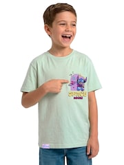Character Green Disney Lilo And Stitch T-Shirt Space Rocks - Image 7 of 9