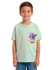 Character Green Disney Lilo And Stitch T-Shirt Space Rocks - Image 8 of 9