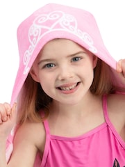 Character Pink Disney Princess Swim & Beach Wrap Towel Poncho Cinderella, Rapunzel And Moana - Image 10 of 12