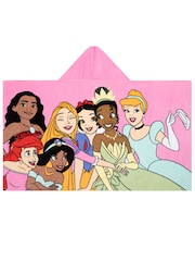 Character Pink Disney Princess Swim & Beach Wrap Towel Poncho Cinderella, Rapunzel And Moana - Image 4 of 12