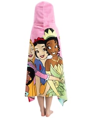 Character Pink Disney Princess Swim & Beach Wrap Towel Poncho Cinderella, Rapunzel And Moana - Image 8 of 12