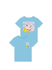 Character Blue Pokemon T-Shirt Gotta Catch Em All - Image 1 of 5