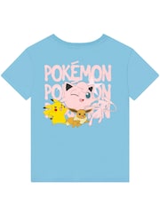 Character Blue Pokemon T-Shirt Gotta Catch Em All - Image 3 of 5
