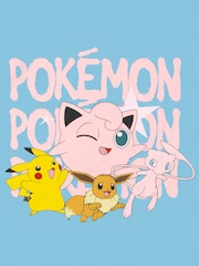 Character Blue Pokemon T-Shirt Gotta Catch Em All - Image 4 of 5