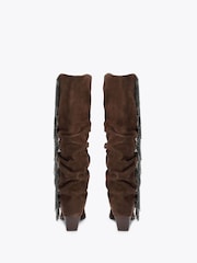KG Kurt Geiger Brown Tempt Boots - Image 3 of 4