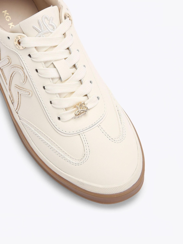 KG Kurt Geiger White Leena Trainers - Image 5 of 5