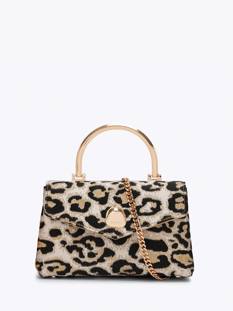 Carvela Gold Amara Top Handle Bag - Image 1 of 4