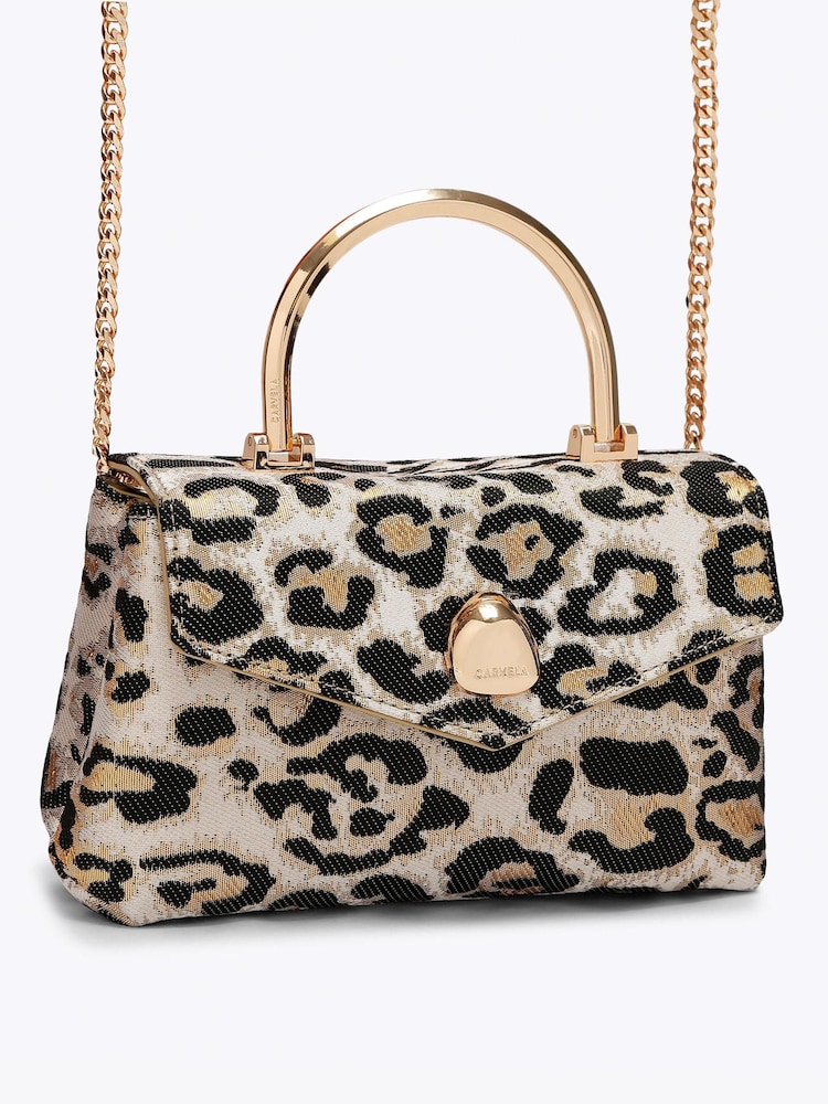 Carvela Gold Amara Top Handle Bag - Image 2 of 4