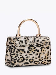 Carvela Gold Amara Top Handle Bag - Image 3 of 4