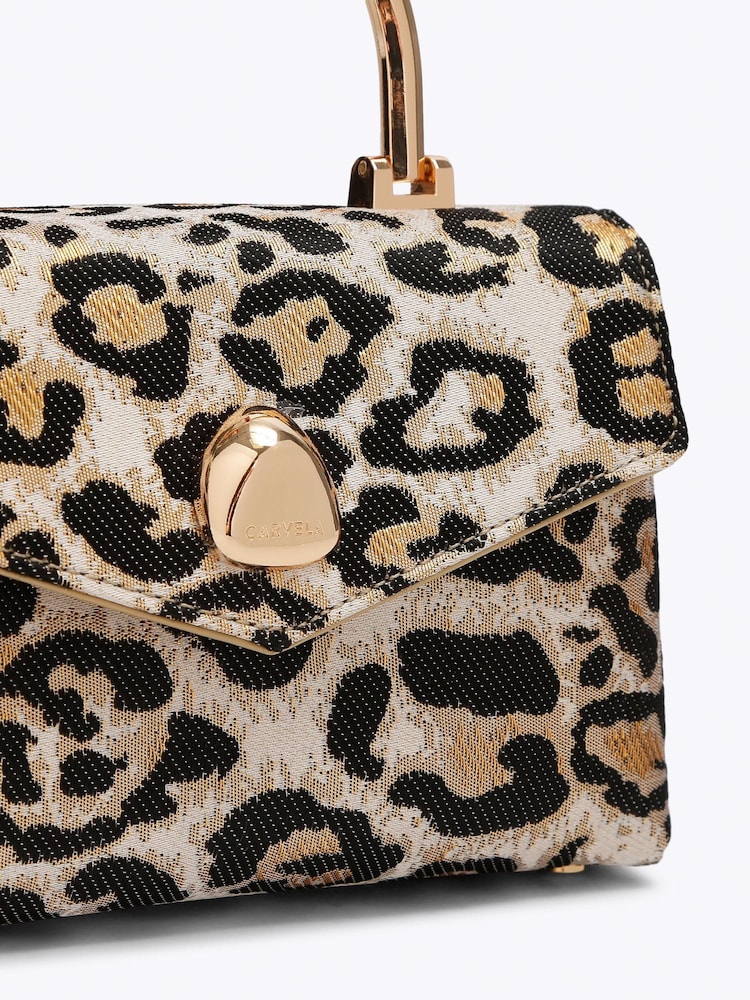 Carvela Gold Amara Top Handle Bag - Image 4 of 4