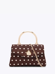 Carvela Brown Amara Top Handle Bag - Image 1 of 4