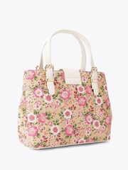 Carvela Pink Maria Mini Flower Bag - Image 3 of 4